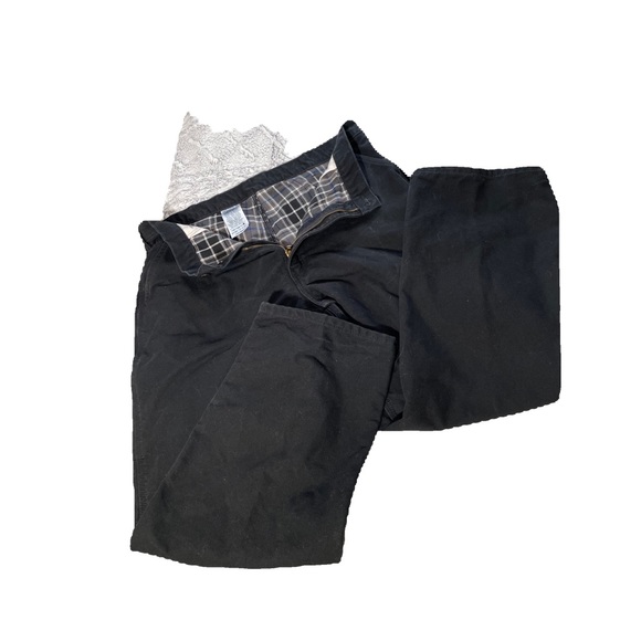 CARHARTT Mens LOOSE FIT WASHED DUCK FLANNEL-LINED UTILITY WORK PANT Size… - Picture 8 of 9